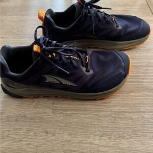 Altra Men's Dark Blue and Orange Athletic Shoes